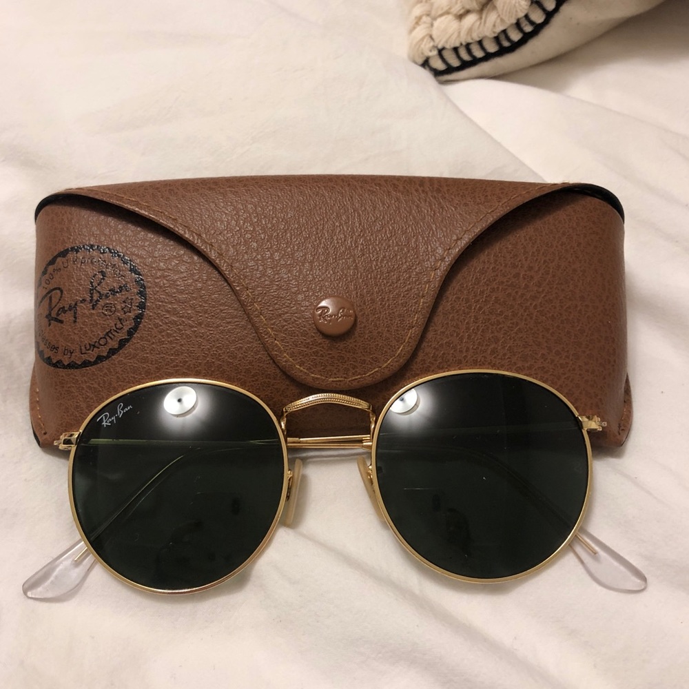 Round Metal Ray-Ban Sunglasses